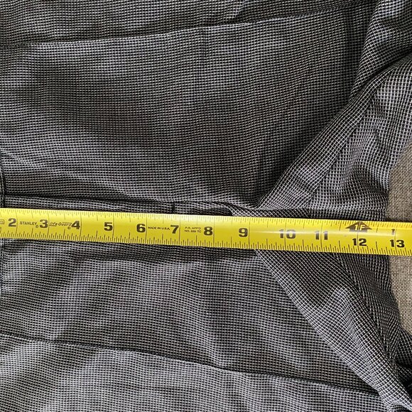 Worthington MODERN FIT Trouser Dress Pants Women's 14 Black White Geometric - Picture 10 of 14